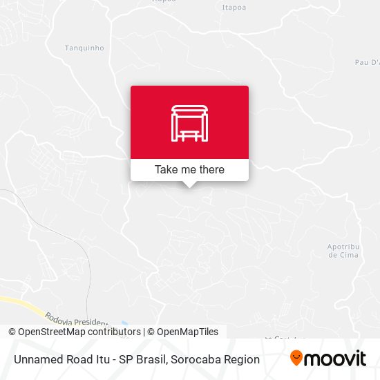 Unnamed Road Itu - SP Brasil map