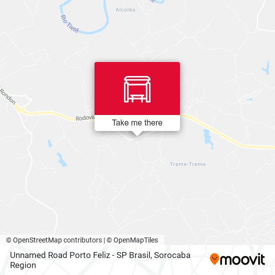 Unnamed Road Porto Feliz - SP Brasil map