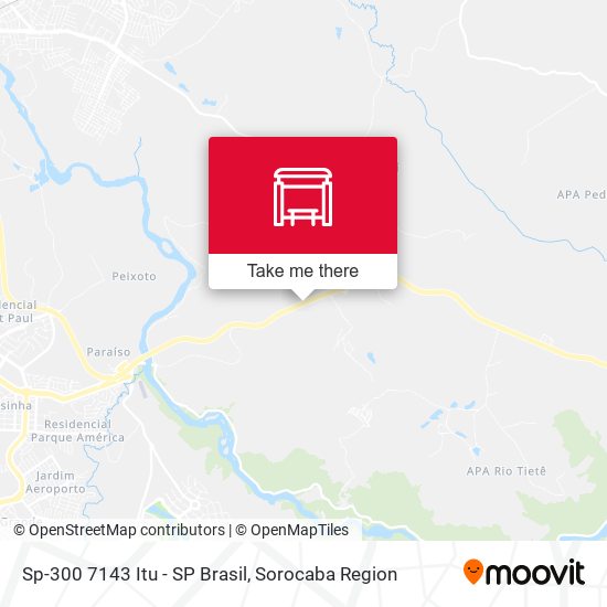 Mapa Sp-300 7143 Itu - SP Brasil