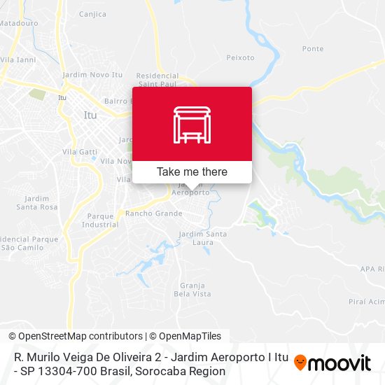 R. Murilo Veiga De Oliveira 2 - Jardim Aeroporto I Itu - SP 13304-700 Brasil map