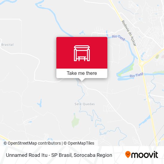 Unnamed Road Itu - SP Brasil map