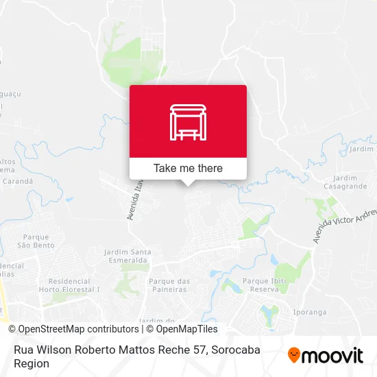 Rua Wilson Roberto Mattos Reche 57 map
