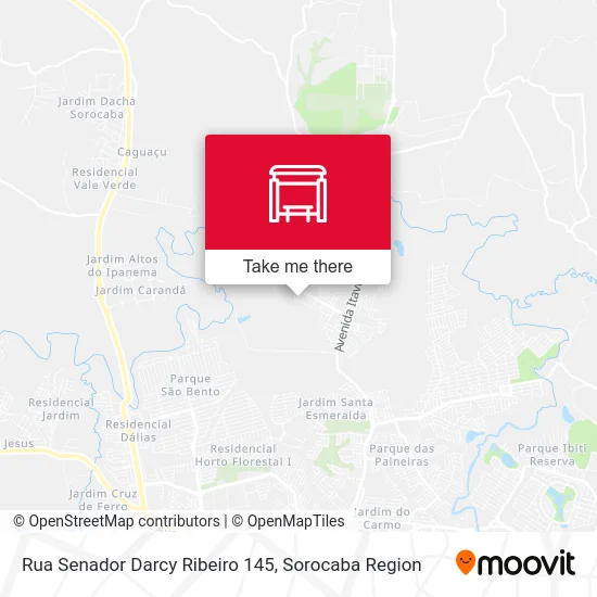 Rua Senador Darcy Ribeiro 145 map