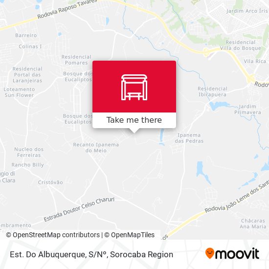 Est. Do Albuquerque, S/Nº map
