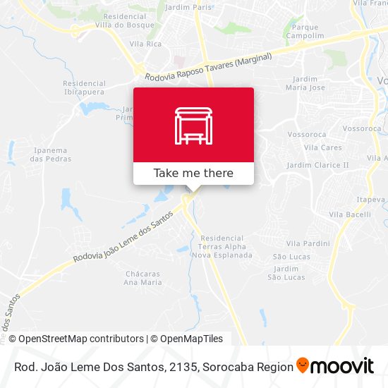 Rod. João Leme Dos Santos, 2135 map