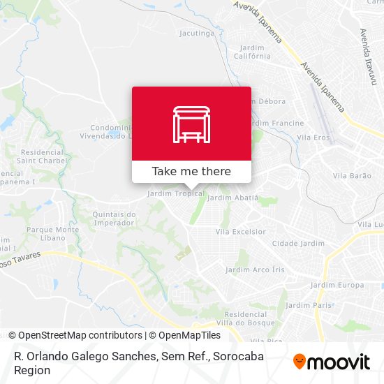 R. Orlando Galego Sanches, Sem Ref. map