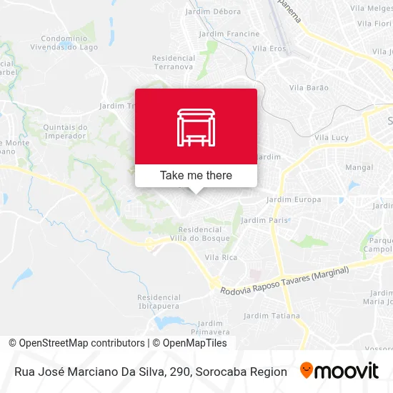 Rua José Marciano Da Silva, 290 map
