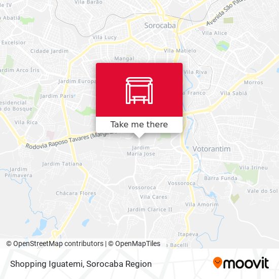 Shopping Iguatemi map