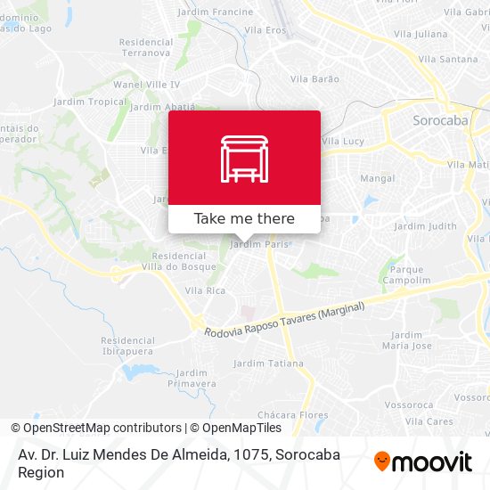 Av. Dr. Luiz Mendes De Almeida, 1075 map