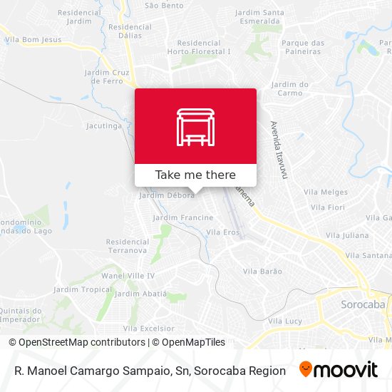 Mapa R. Manoel Camargo Sampaio, Sn