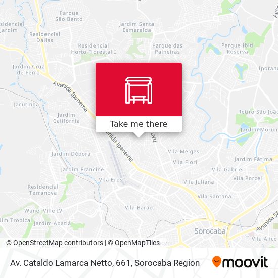 Av. Cataldo Lamarca Netto, 661 map
