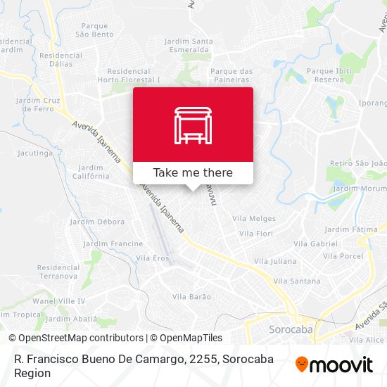 R. Francisco Bueno De Camargo, 2255 map