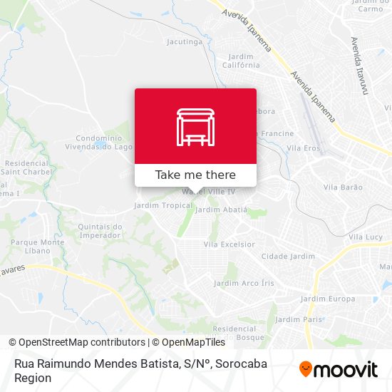 Rua  Raimundo Mendes Batista, S / Nº map