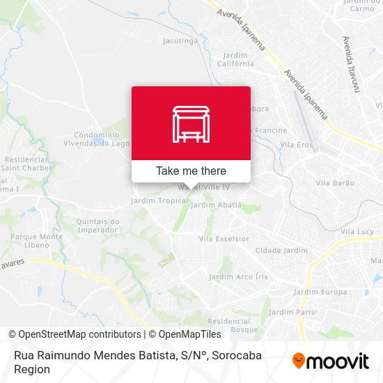 Rua  Raimundo Mendes Batista, S / Nº map