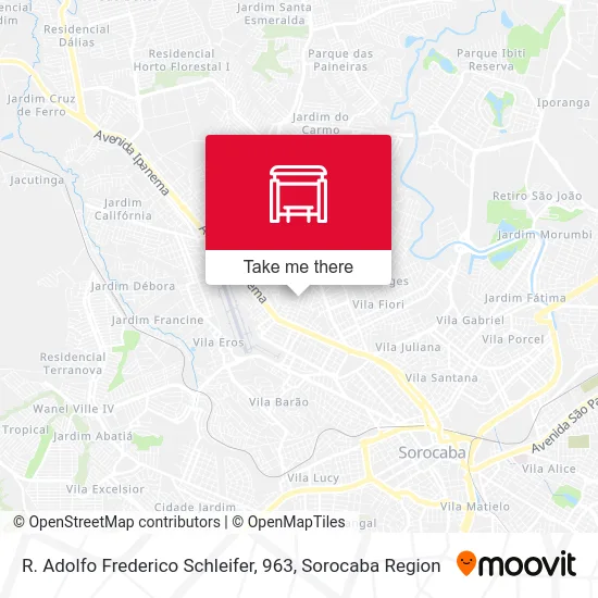 R. Adolfo Frederico Schleifer, 963 map