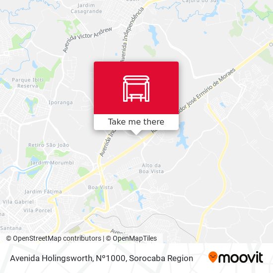 Avenida  Holingsworth, Nº1000 map