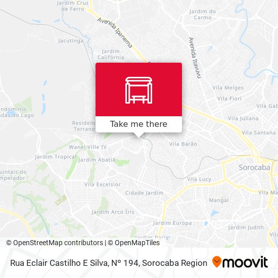 Rua  Eclair Castilho E Silva, Nº 194 map