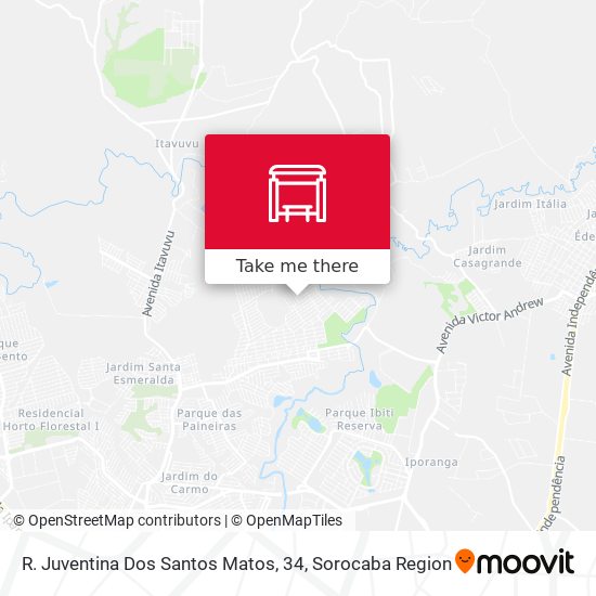 R. Juventina Dos Santos Matos, 34 map