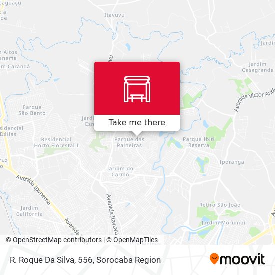 R. Roque Da Silva, 556 map