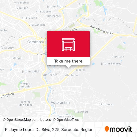 Mapa R. Jayme Lopes Da Silva, 225