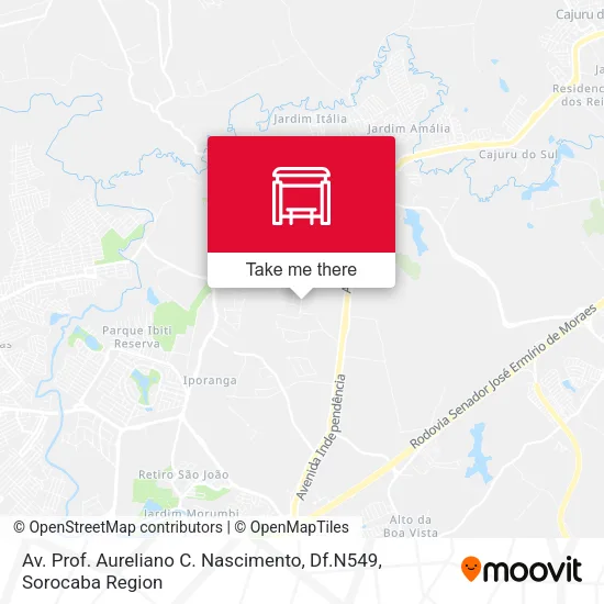 Av. Prof. Aureliano C. Nascimento, Df.N549 map