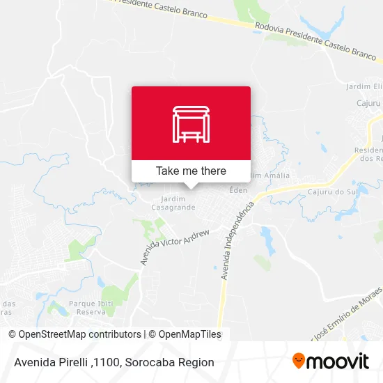 Avenida Pirelli ,1100 map