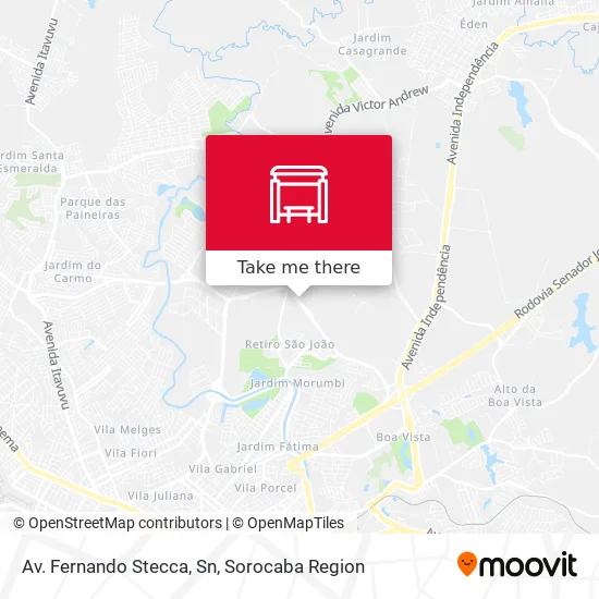 Av. Fernando Stecca, Sn map