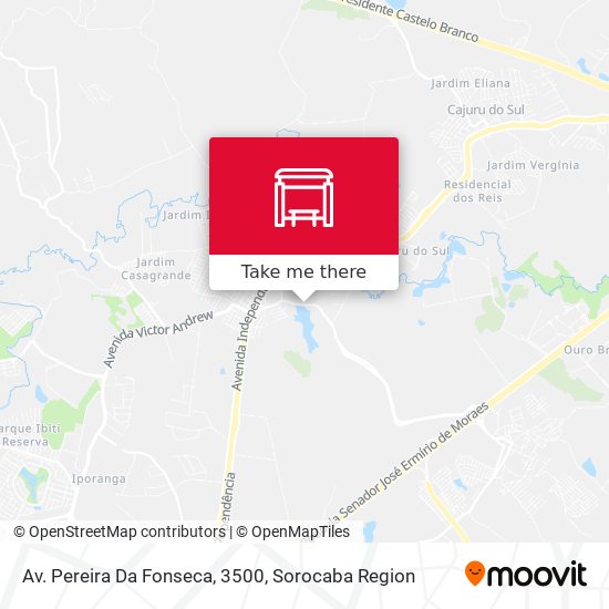 Av. Pereira Da Fonseca, 3500 map