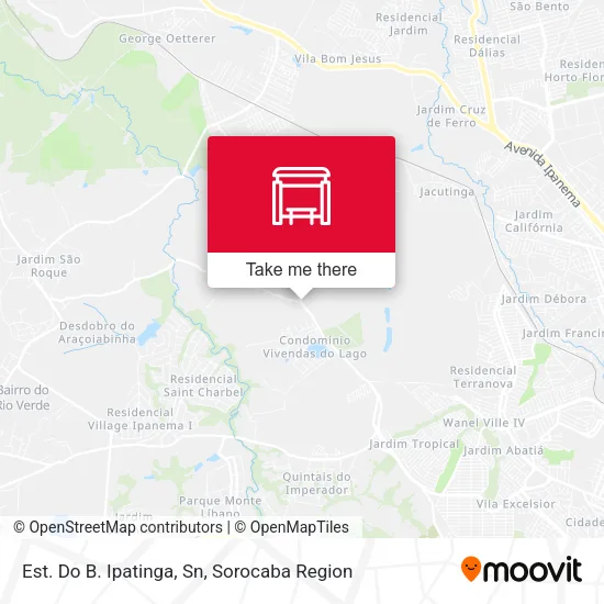 Est. Do B. Ipatinga, Sn map