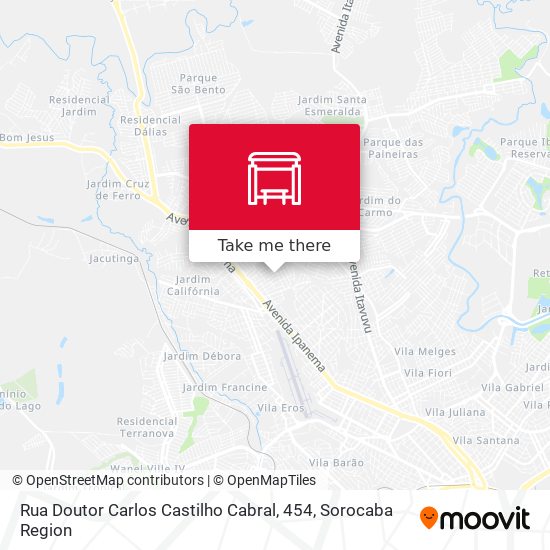 Rua  Doutor Carlos Castilho Cabral, 454 map