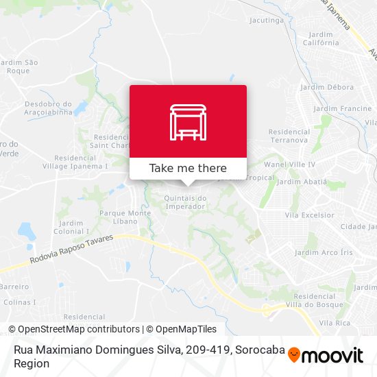 Rua  Maximiano Domingues Silva, 209-419 map
