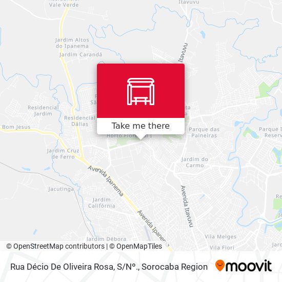 Rua  Décio De Oliveira Rosa, S / Nº. map