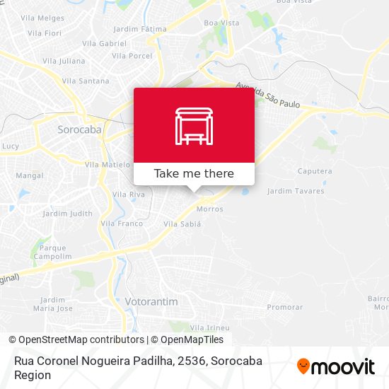 Rua  Coronel Nogueira Padilha, 2536 map