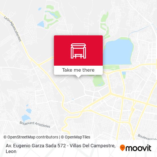 Mapa de Av. Eugenio Garza Sada 572 - Villas Del Campestre