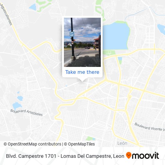 Blvd. Campestre 1701 - Lomas Del Campestre map