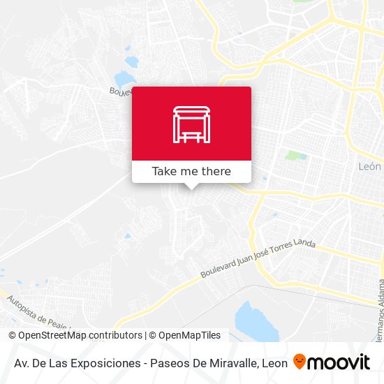 Mapa de Av. De Las Exposiciones - Paseos De Miravalle