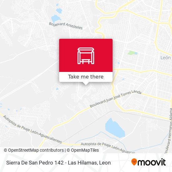 Sierra De San Pedro 142 - Las Hilamas map