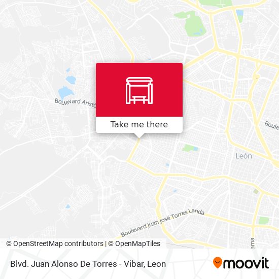 Blvd. Juan Alonso De Torres - Vibar map