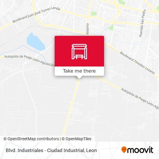 Blvd. Industriales - Ciudad Industrial map