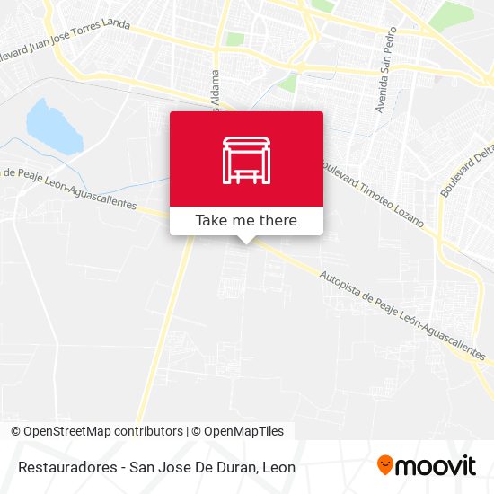 Restauradores - San Jose De Duran map