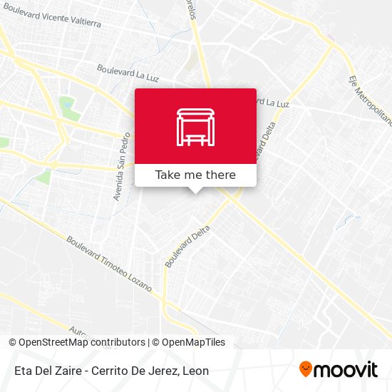 Eta Del Zaire - Cerrito De Jerez map