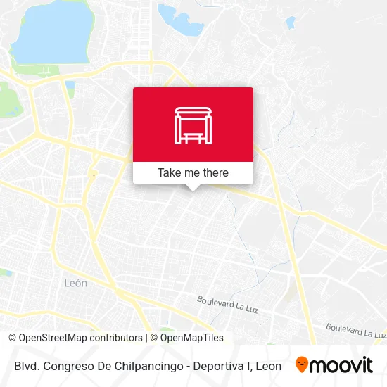 Blvd. Congreso De Chilpancingo - Deportiva I map