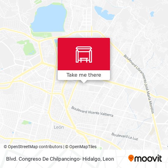 Mapa de Blvd. Congreso De Chilpancingo- Hidalgo