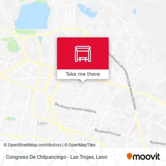 Mapa de Congreso De Chilpancingo - Las Trojes
