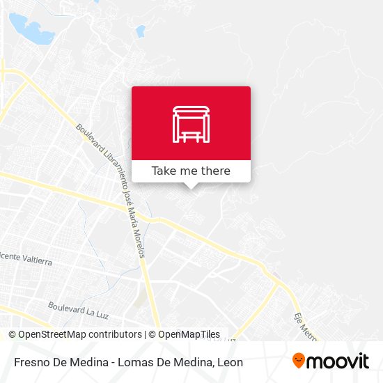 Fresno De Medina - Lomas De Medina map