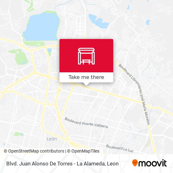 Mapa de Blvd. Juan Alonso De Torres - La Alameda