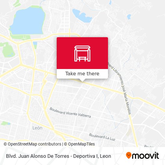 Blvd. Juan Alonso De Torres - Deportiva I map