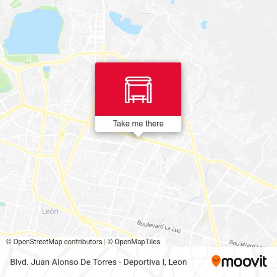 Blvd. Juan Alonso De Torres - Deportiva I map