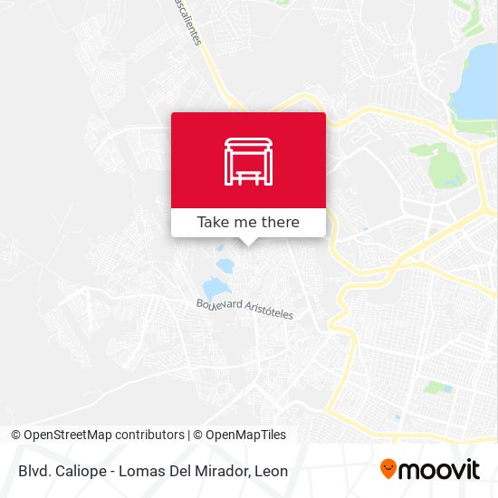 Blvd. Caliope - Lomas Del Mirador map