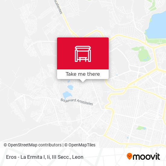 Eros - La Ermita I, Ii, III Secc. map